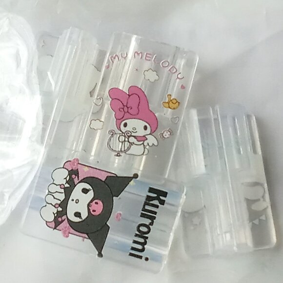 🎯 NEW Kuromi, Cinnamoroll, My Melody & Pompompurin Transparent Cable Protectors - Picture 8 of 16